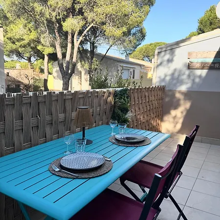 Cap Dagde, Naturiste 5 Min,terrasse Et Piscine,plages,port Apartmán *