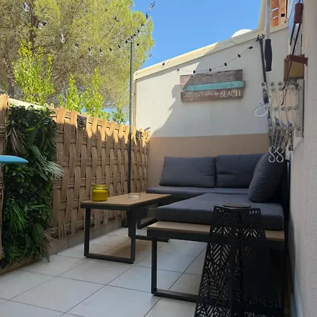 Apartmán Cap Dagde, Naturiste 5 Min,terrasse Et Piscine,plages,port Agde